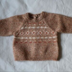 Zara Jacquard Sweater II 0-1M